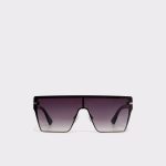Women Sunglasses Aldo Black/Silver Multi Gavenany Black/Silver Multi Women's Shield - 1