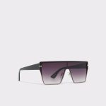 Women Sunglasses Aldo Black/Silver Multi Gavenany Black/Silver Multi Women's Shield - 2