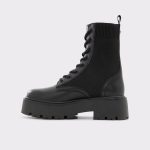 Women Talaleryknit Black Women's Combat Boots Black Boots Aldo - 3