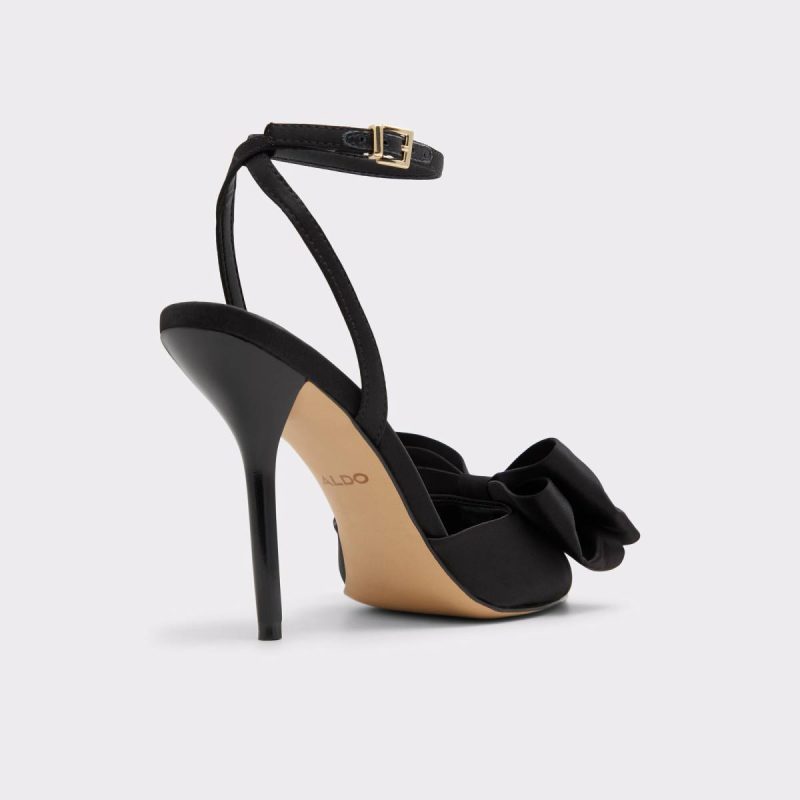 Women Tinsletta Black Women's Heeled Sandals Aldo Black Heels - 2