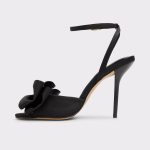Women Tinsletta Black Women's Heeled Sandals Aldo Black Heels - 3