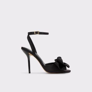 Women Tinsletta Black Women's Heeled Sandals Aldo Black Heels - 1