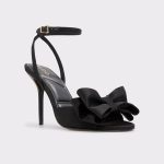 Women Tinsletta Black Women's Heeled Sandals Aldo Black Heels - 4