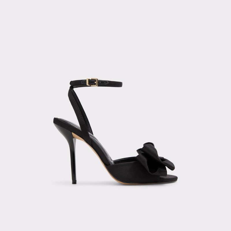 Women Tinsletta Black Women's Heeled Sandals Aldo Black Heels - 1