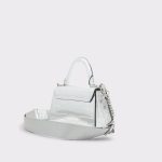 Women Top Handle Bags Aldo Lucenaax Silver Women's Top Handle Bags Silver - 2