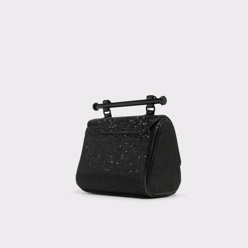 Women Top Handle Bags Black/Black Aldo Blingchic Black/Black Women's Top Handle Bags - 2
