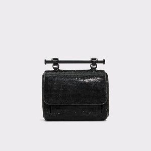 Women Top Handle Bags Black/Black Aldo Blingchic Black/Black Women's Top Handle Bags - 1