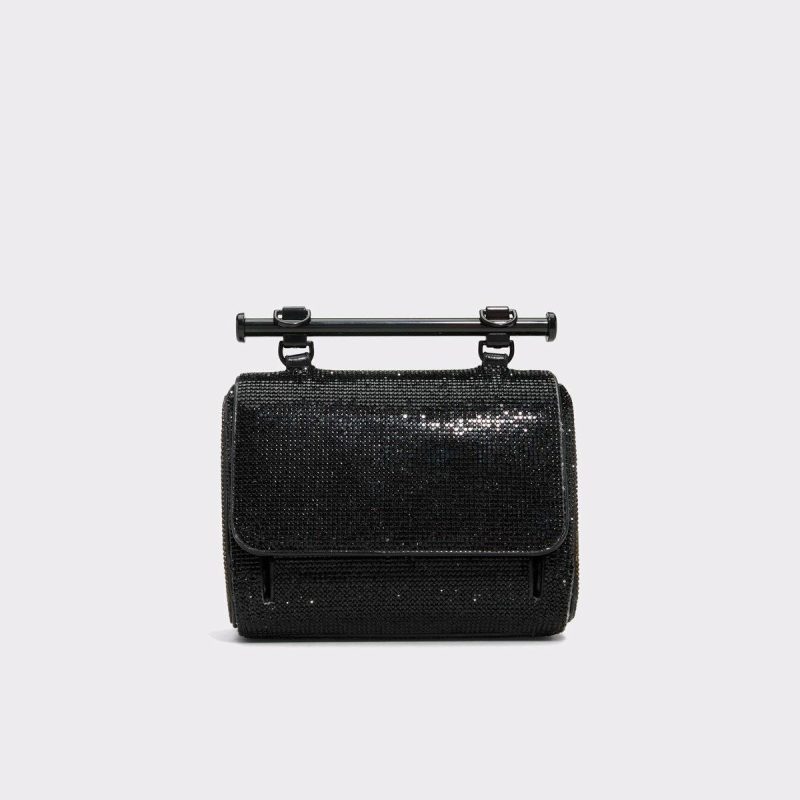 Women Top Handle Bags Black/Black Aldo Blingchic Black/Black Women's Top Handle Bags - 1