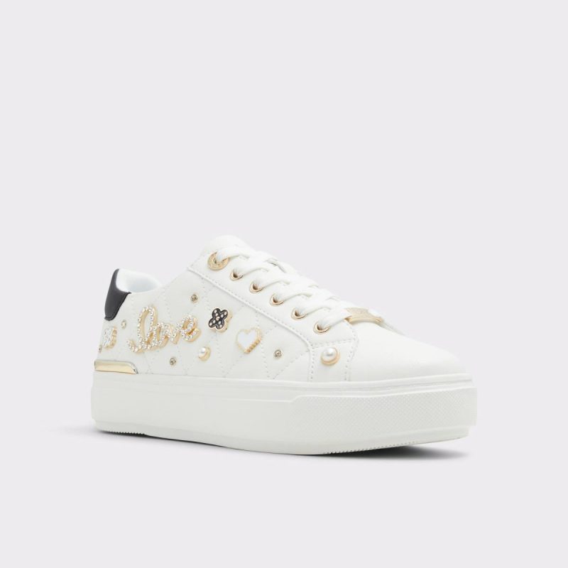 Women Visuetti White Women's Low Top Sneakers Sneakers Aldo White - 4