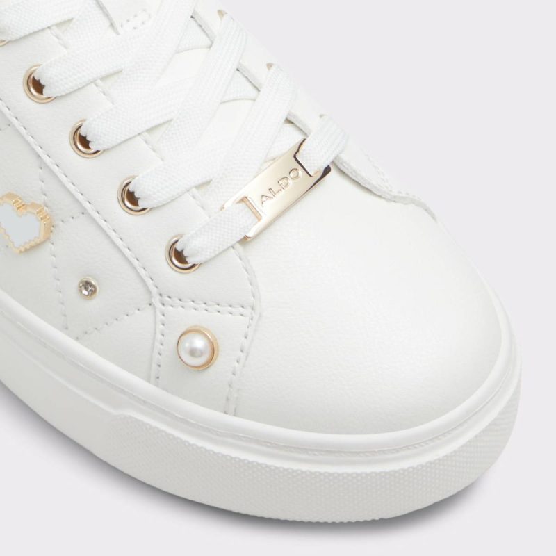 Women Visuetti White Women's Low Top Sneakers Sneakers Aldo White - 5