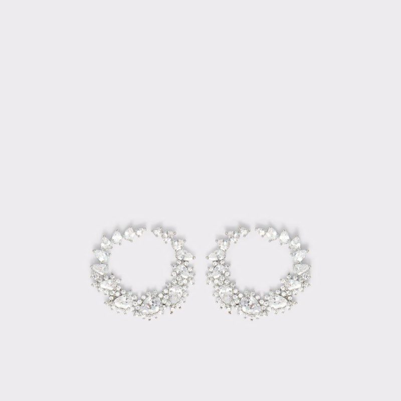 Yaha Silver/Clear Multi Women's Earrings Jewelry Women Aldo Silver/Clear Multi - 1