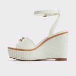 Ybylin White Women's Wedges Sandals Aldo White Women - 3