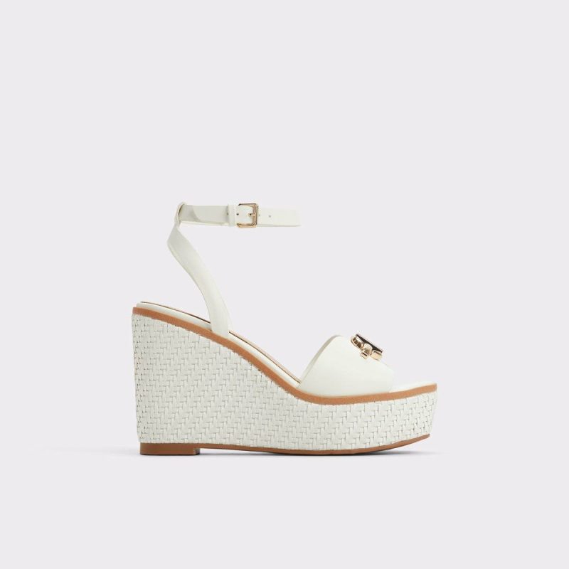 Ybylin White Women's Wedges Sandals Aldo White Women - 1