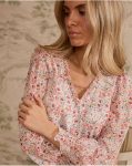 Zule Print Blouse Women Raw Polín Et Moi Blouses And Shirts - 4