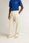 Aged White Men’s Aged White Wool Gabardine Joggers Golden Goose Jeans & Pants Men - 2