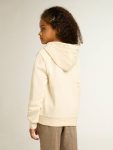 Aged White Topwear Selection (4-12 Years) Golden Goose Kids Hooded Sweatshirt In Aged White With Patches - 4