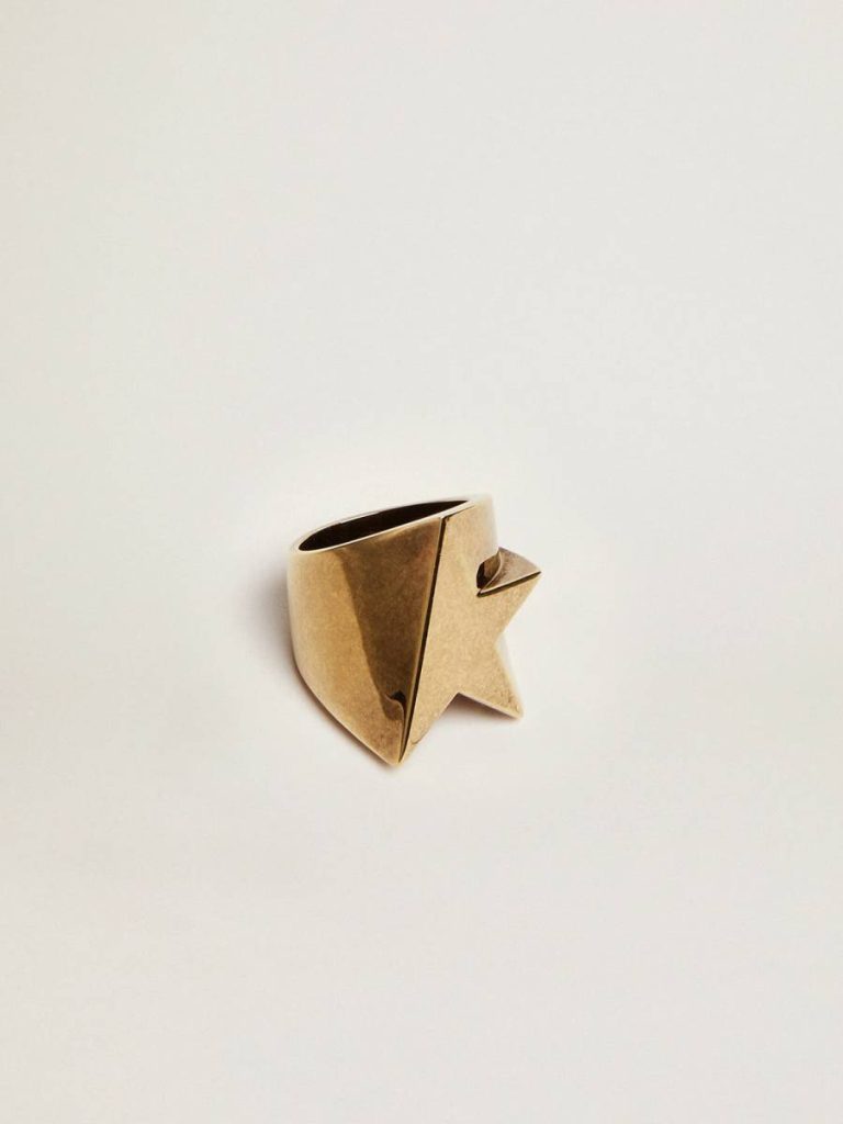 Antique Gold Ring In Antique Gold Color Women Jewelry Golden Goose - 1