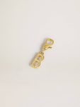 Bag Accessories Letter B Charm In Gold-Colored Brass With Crystals Golden Goose Women Gold - 2