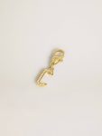 Bag Accessories Letter C Charm In Gold-Colored Brass With Crystals Gold Women Golden Goose - 2