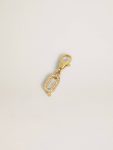 Bag Accessories Letter Q Charm In Gold-Colored Brass With Crystals Women Golden Goose Gold - 2