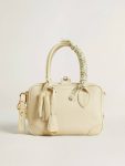 Bag Accessories Women Worn White Keyring Worn White Golden Goose - 4