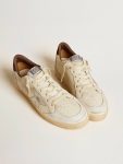 Ball Star Golden Goose Ball Star Ltd In Nappa With Metallic Leather Star And Suede Heel Tab Men - 2