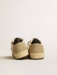 Ball Star In Nappa And Suede With Black Glitter Star And Heel Tab Women Golden Goose Ball Star - 4
