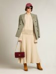 Beige Knitwear Golden Goose Women's Boxy Sweater In Wool With Hotfix Crystal Decoration Women - 4