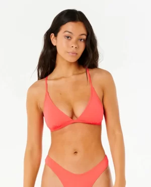 Bikini Tops Rip Curl Classic Surf Crossback Triangle Bikini Top Women - 1