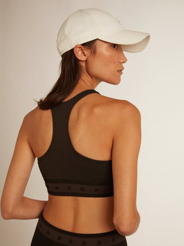 Black And Dark Gray Black Athletic Top T-Shirts & Tops Women Golden Goose - 4