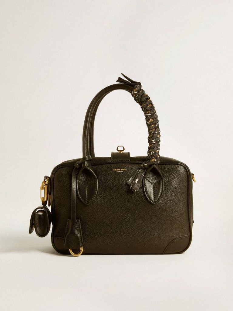 Black Black Airpod Case Women Bag Accessories Golden Goose - 4