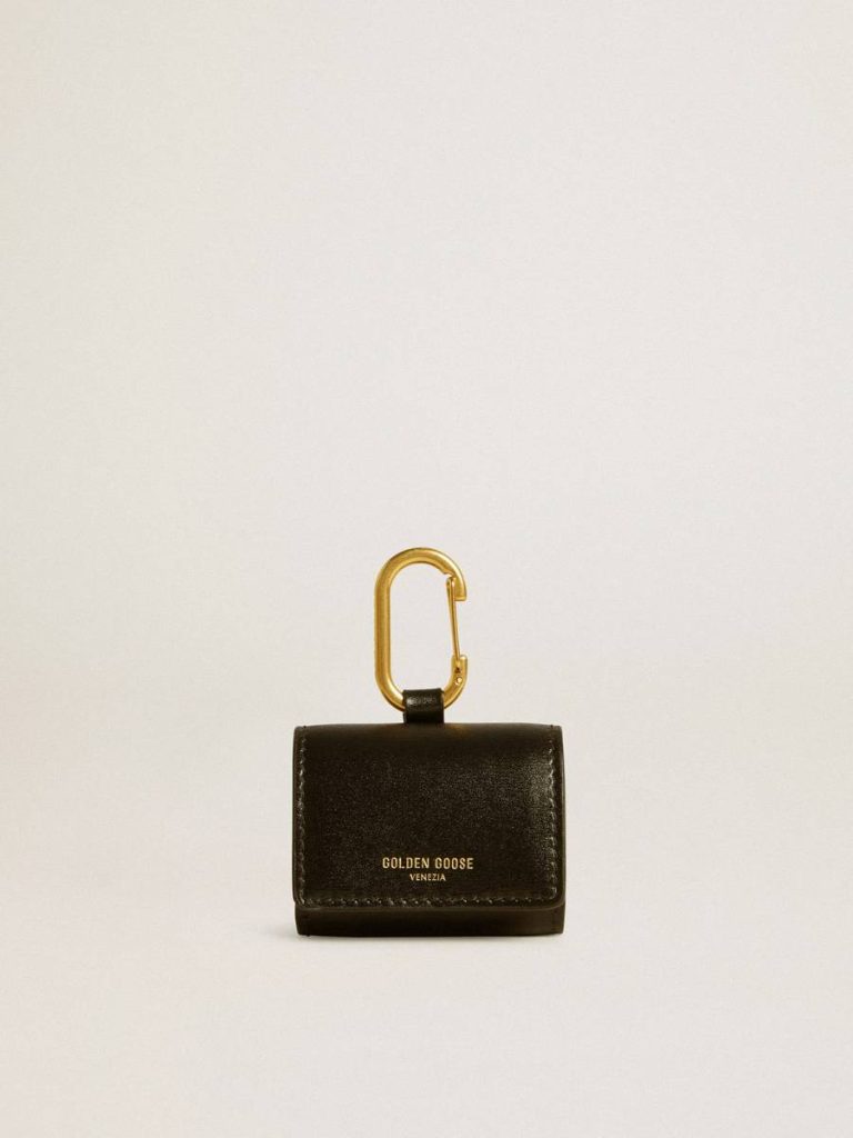 Black Black Airpod Case Women Bag Accessories Golden Goose - 1