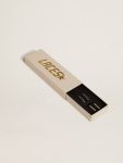 Black Cotton Laces With Contrasting Silver Logo Golden Goose Black Women Laces - 2