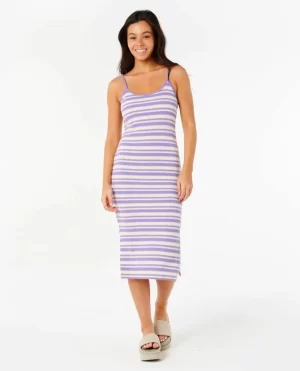 Bobbi Stripe Midi Dress Women Dresses & Rompers Rip Curl - 1