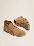 Boots Golden Goose Men Noel Ankle Boots In Caramel-Colored Suede - 2