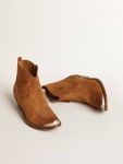 Boots Young Ankle Boots In Cognac-Colored Suede Women Golden Goose - 2