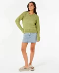 Cala Nights Pointelle Crew Rip Curl Women Hoodies & Fleece - 4