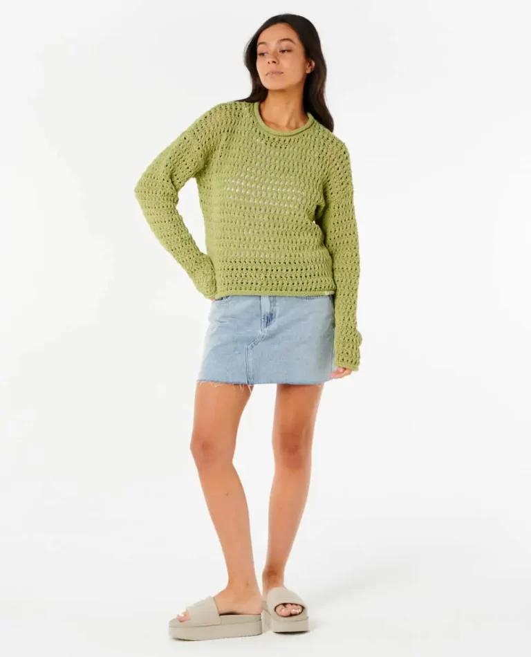 Cala Nights Pointelle Crew Rip Curl Women Hoodies & Fleece - 4