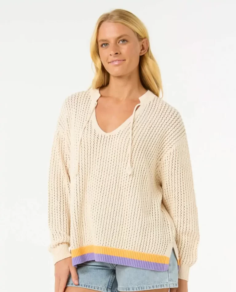 Cala Vadella Crochet Sweater Rip Curl Sweaters Women - 2