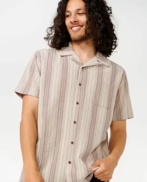Check Mate Short Sleeve Shirt Rip Curl Shirts & Flannels Men - 1