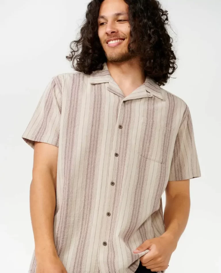 Check Mate Short Sleeve Shirt Rip Curl Shirts & Flannels Men - 1