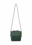 Chenille Velour Peacock Green （No.66）|Black （No.15）|Purple （No.81） Shoulder Bags Women Issey Miyake - 2