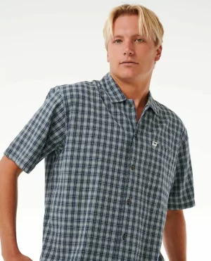 Classic Surf Check Short Sleeve Shirt Shirts & Flannels Rip Curl Men - 1