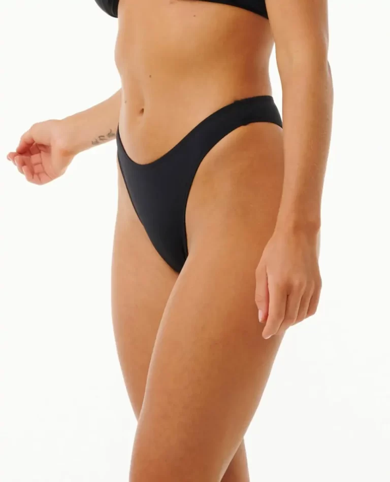 Classic Surf High Leg Skimpy Coverage Bikini Bottoms Rip Curl Bikini Bottoms Women - 2