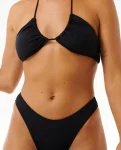 Classic Surf High Leg Skimpy Coverage Bikini Bottoms Rip Curl Bikini Bottoms Women - 5