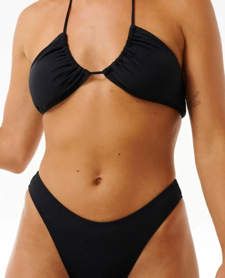 Classic Surf High Leg Skimpy Coverage Bikini Bottoms Rip Curl Bikini Bottoms Women - 5