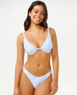 Classic Surf High Leg Skimpy Coverage Bikini Bottoms Women Bikini Bottoms Rip Curl - 1