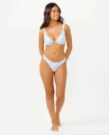 Classic Surf High Leg Skimpy Coverage Bikini Bottoms Women Bikini Bottoms Rip Curl - 4