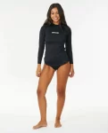 Classic Surf Long Sleeve Uv Rash Guard Women Rash Guards Rip Curl - 4