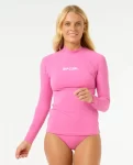 Classic Surf Long Sleeve Uv Rash Guard Women Rip Curl Rash Guards - 1